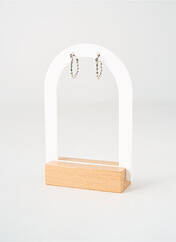 Boucles d’oreilles argent TATA GISELE pour femme seconde vue