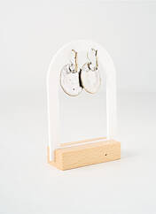 Boucles d’oreilles argent TATA GISELE pour femme seconde vue