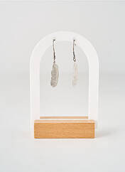 Boucles d’oreilles argent TATA GISELE pour femme seconde vue