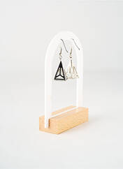 Boucles d’oreilles argent TATA GISELE pour femme seconde vue