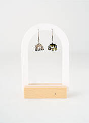 Boucles d’oreilles argent TATA GISELE pour femme seconde vue