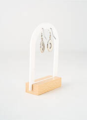 Boucles d’oreilles argent TATA GISELE pour femme seconde vue