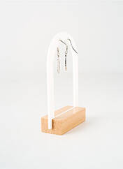 Boucles d’oreilles argent TATA GISELE pour femme seconde vue