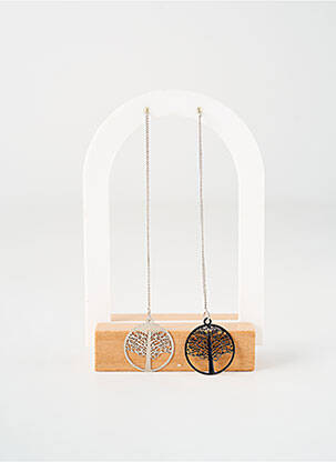 Boucles d’oreilles argent TATA GISELE pour femme