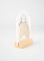 Boucles d’oreilles noir TATA GISELE pour femme seconde vue