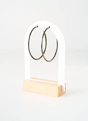 Boucles d’oreilles noir TATA GISELE pour femme