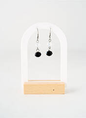 Boucles d’oreilles noir TATA GISELE pour femme seconde vue
