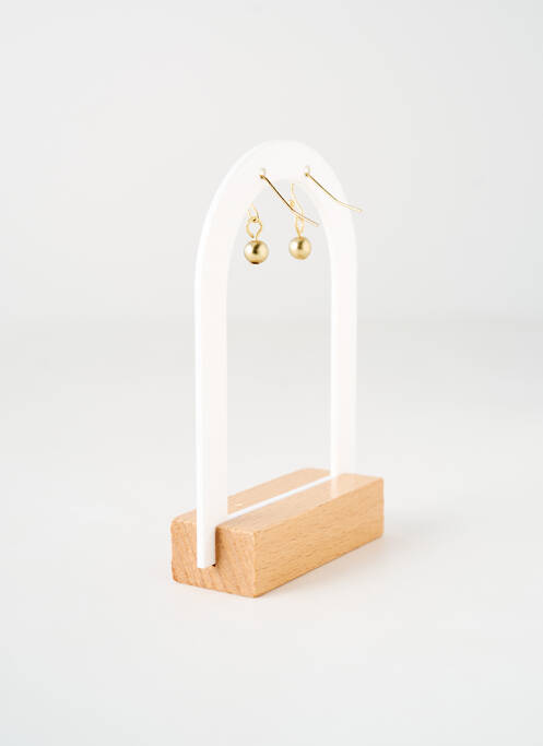 Boucles d’oreilles matériaux métal or TATA GISELE femme