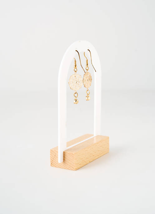 Boucles d’oreilles ornement oxyde de zirconium or TATA GISELE femme