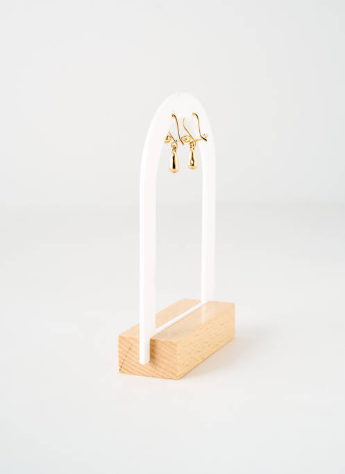 Boucles d’oreilles matériaux métal or TATA GISELE femme