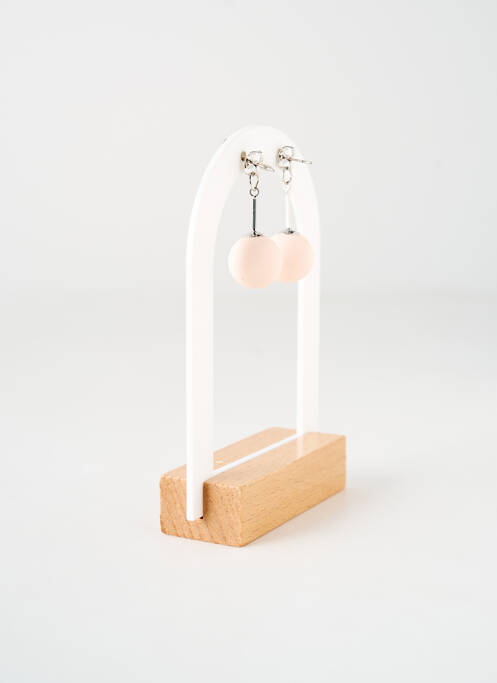 Boucles d’oreilles beige TATA GISELE pour femme