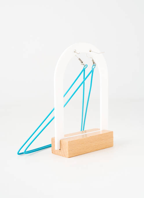 Boucles d’oreilles bleu TATA GISELE pour femme