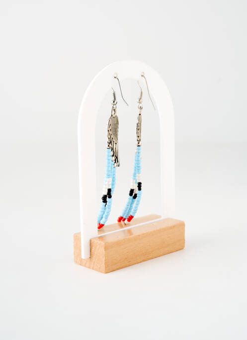 Boucles d’oreilles bleu TATA GISELE pour femme