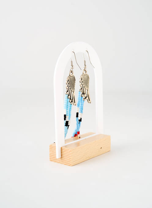 Boucles d’oreilles bleu TATA GISELE pour femme