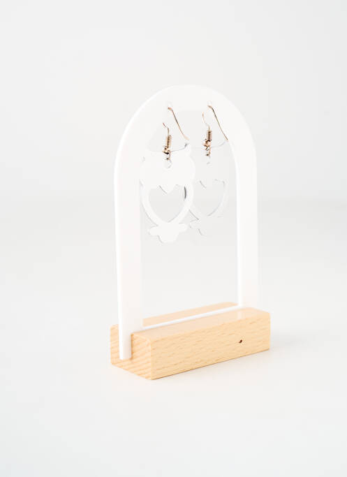 Boucles d’oreilles argent TATA GISELE pour femme