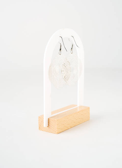 Boucles d’oreilles argent TATA GISELE pour femme