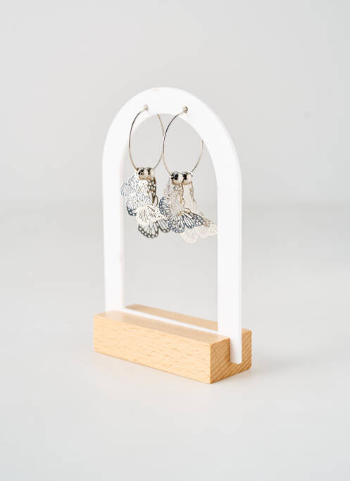 Boucles d’oreilles argent TATA GISELE pour femme