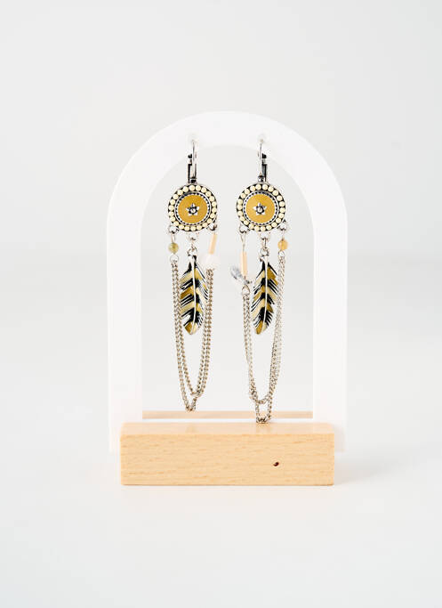 Boucles d’oreilles argent TATA GISELE pour femme