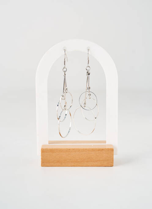 Boucles d’oreilles argent TATA GISELE pour femme