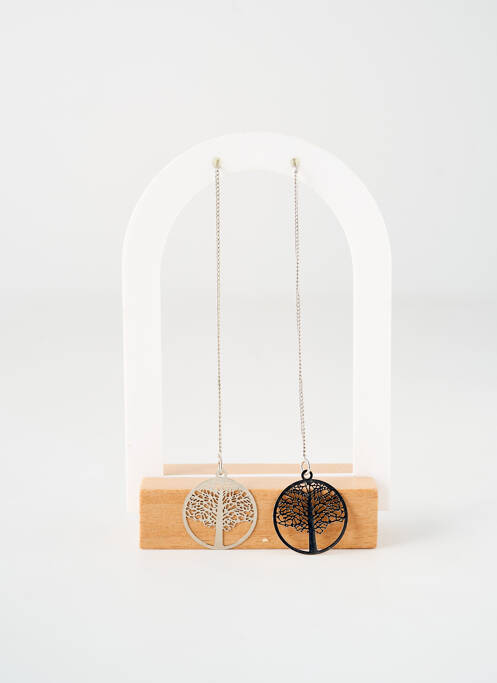 Boucles d’oreilles argent TATA GISELE pour femme