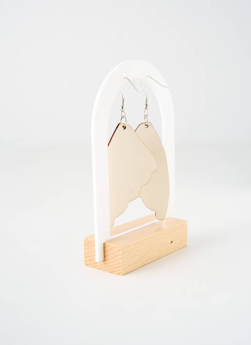 Boucles d’oreilles noir TATA GISELE pour femme