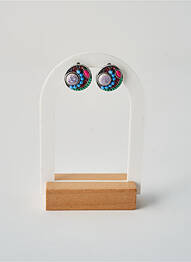 Boucles d’oreilles bleu TATA GISELE femme