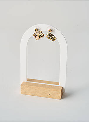 Boucles d’oreilles noir TATA GISELE femme