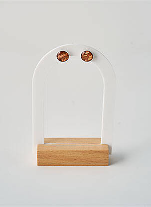 Boucles d’oreilles orange TATA GISELE femme