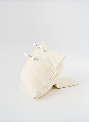 Boucles d’oreilles blanc TATA GISELE femme