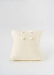 Boucles d’oreilles blanc TATA GISELE pour femme seconde vue