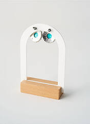 Boucles d’oreilles bleu TATA GISELE pour femme seconde vue