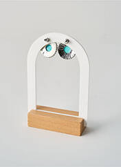 Boucles d’oreilles bleu TATA GISELE pour femme seconde vue