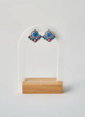 Boucles d’oreilles bleu TATA GISELE pour femme seconde vue