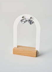 Boucles d’oreilles bleu TATA GISELE pour femme seconde vue