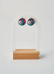 Boucles d’oreilles bleu TATA GISELE pour femme seconde vue