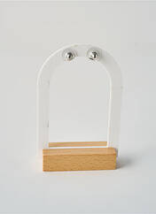 Boucles d’oreilles argent TATA GISELE pour femme seconde vue