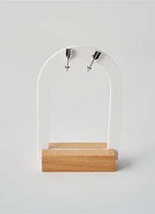 Boucles d’oreilles argent TATA GISELE pour femme seconde vue