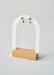 Boucles d’oreilles argent TATA GISELE pour femme seconde vue