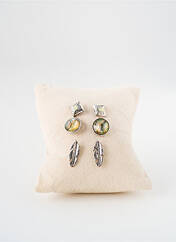 Boucles d’oreilles argent TATA GISELE pour femme seconde vue