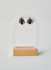 Boucles d’oreilles noir TATA GISELE pour femme seconde vue