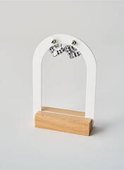 Boucles d’oreilles rose TATA GISELE pour femme seconde vue