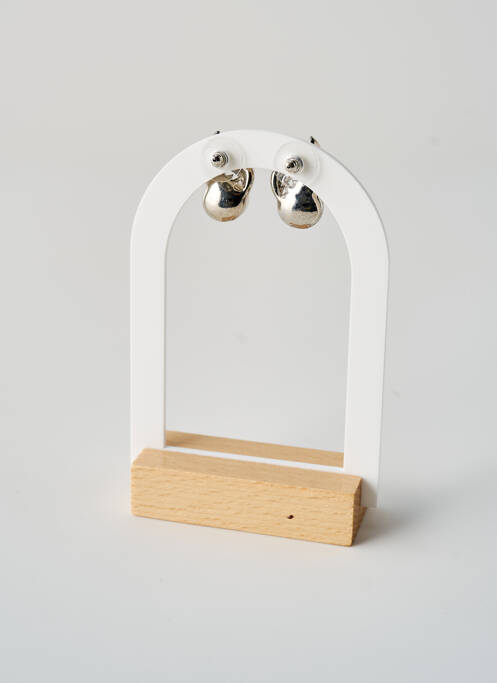 Boucles d’oreilles blanc TATA GISELE femme