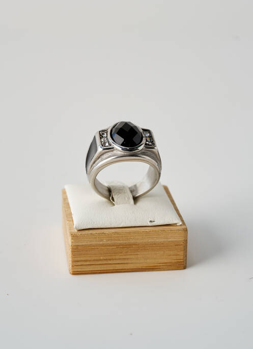 Bague noir TATA GISELE pour homme