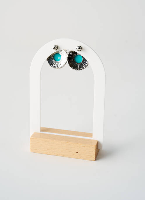 Boucles d’oreilles bleu TATA GISELE pour femme