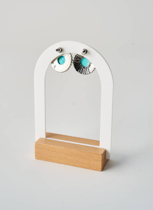 Boucles d’oreilles bleu TATA GISELE pour femme