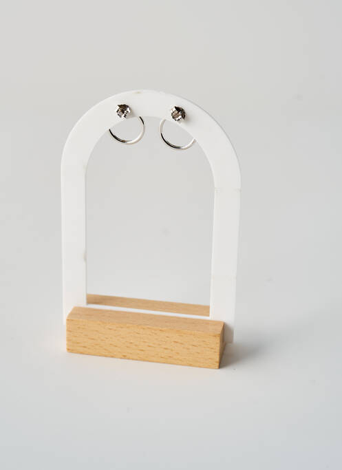 Boucles d’oreilles argent TATA GISELE pour femme