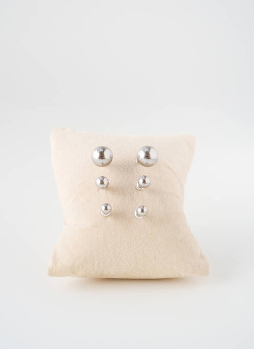 Boucles d’oreilles argent TATA GISELE pour femme