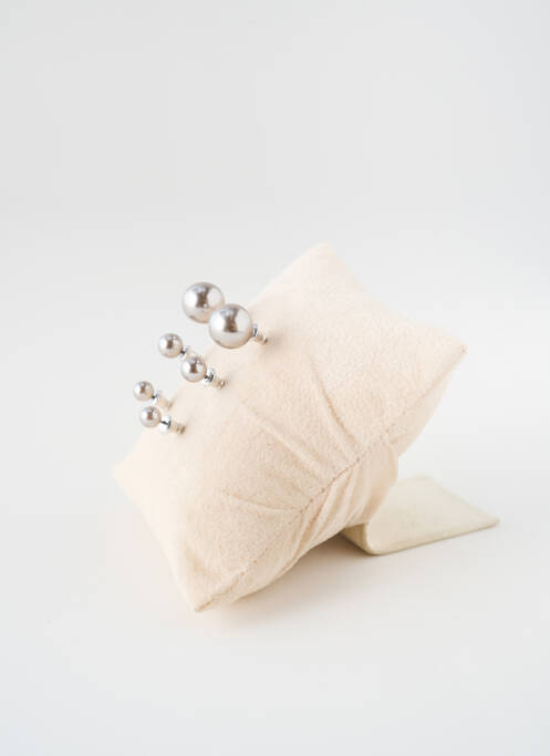 Boucles d’oreilles argent TATA GISELE pour femme