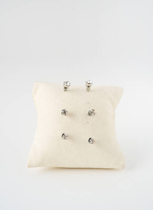 Boucles d’oreilles argent TATA GISELE pour femme