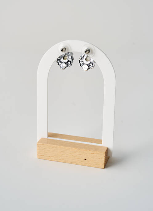 Boucles d’oreilles noir TATA GISELE pour femme